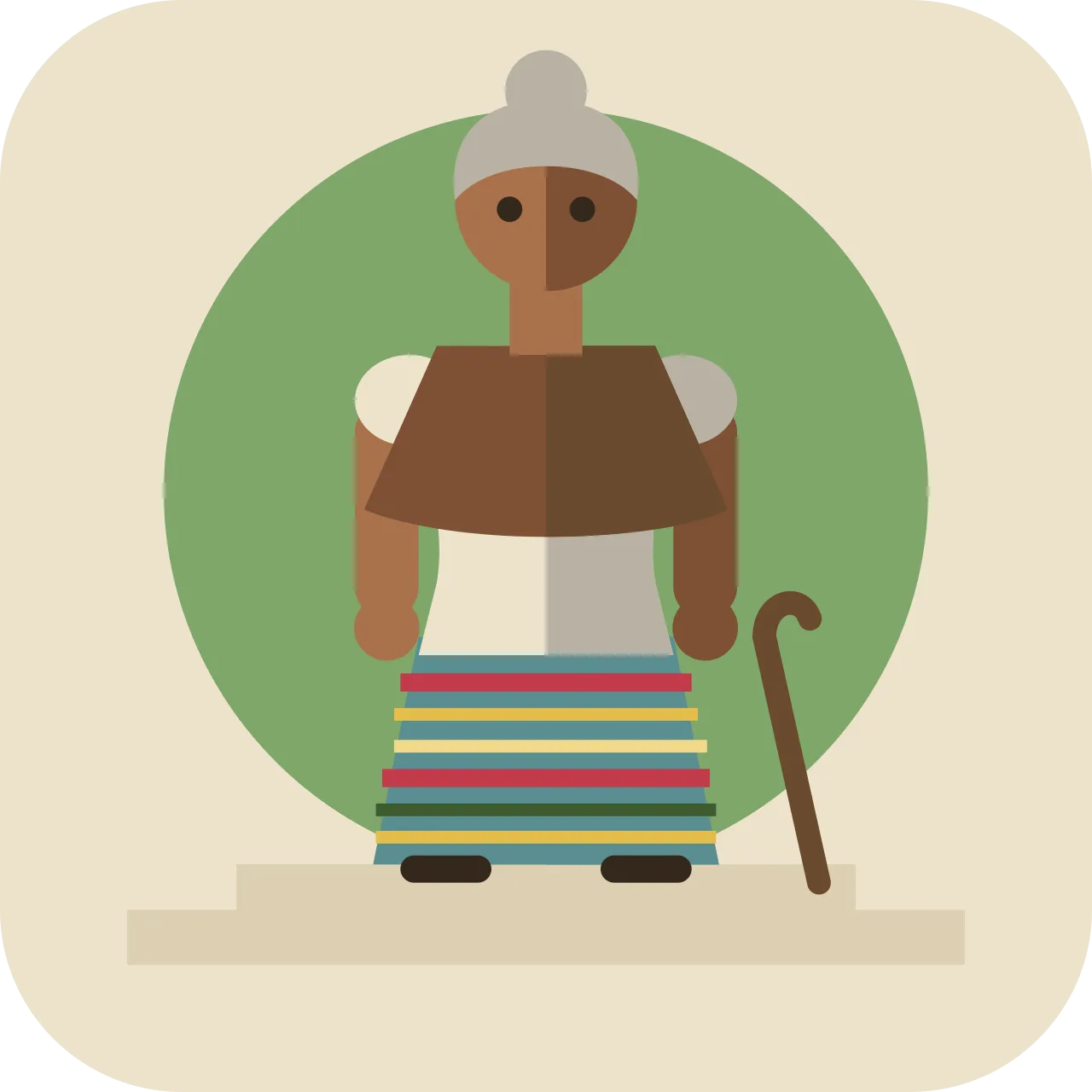 lamat — old woman