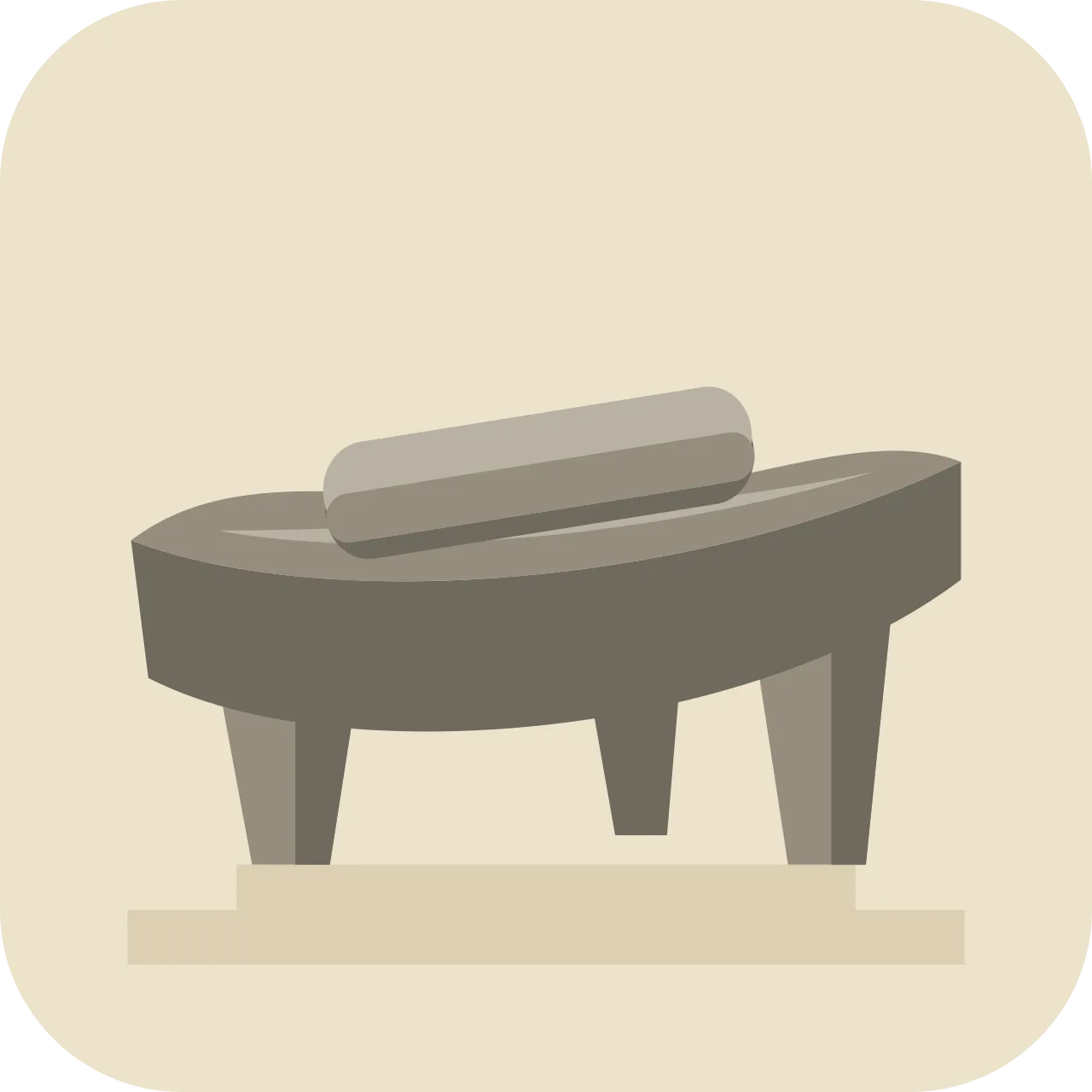 metat — piedra de moler, metate